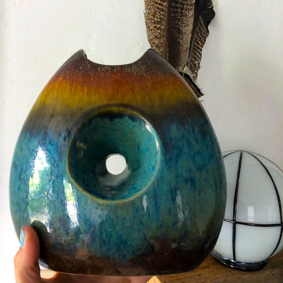 Unique Ceramic Accent Vase - Picture 1 of 5